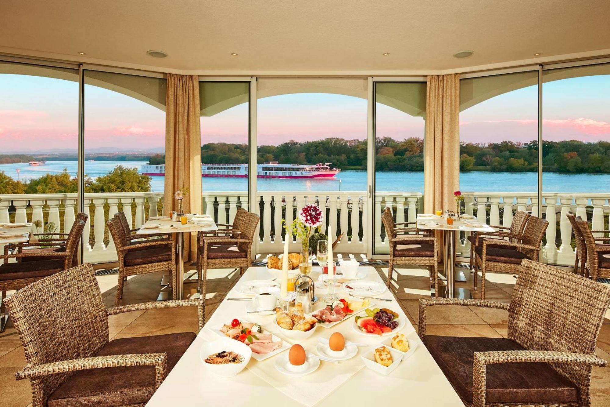 Au an der Donau Donauhotel Lettnerhof מראה חיצוני תמונה